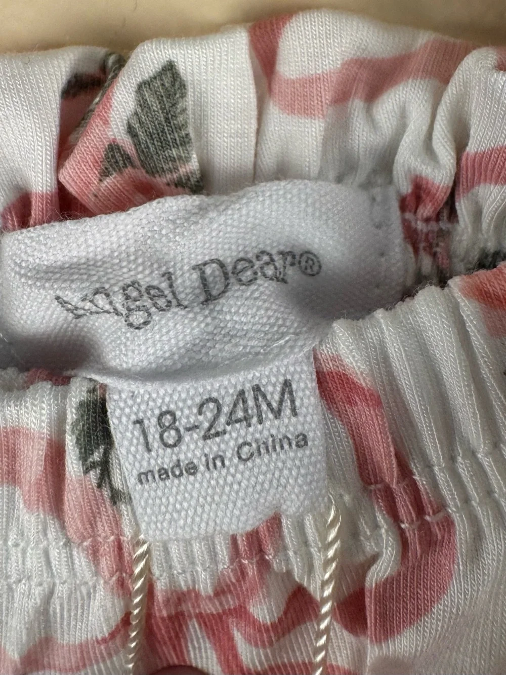 Angel Dear Puff Sleeved Smocked Dress with Mathing Bloomers